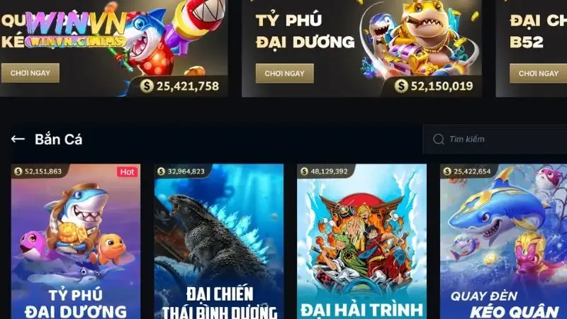 Đôi nét về bắn cá WINVN